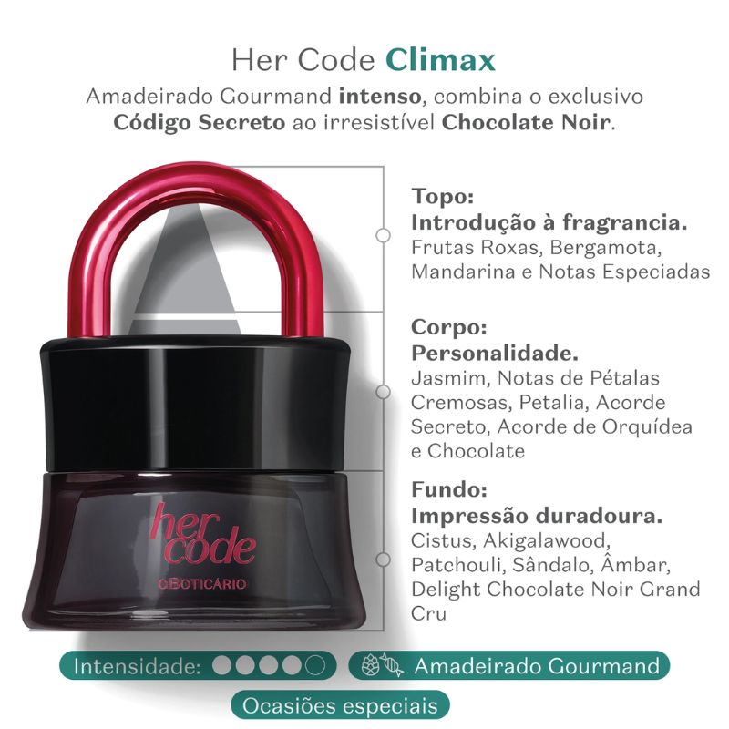 HER CODE CL�MAX EAU DE PARFUM 50ML